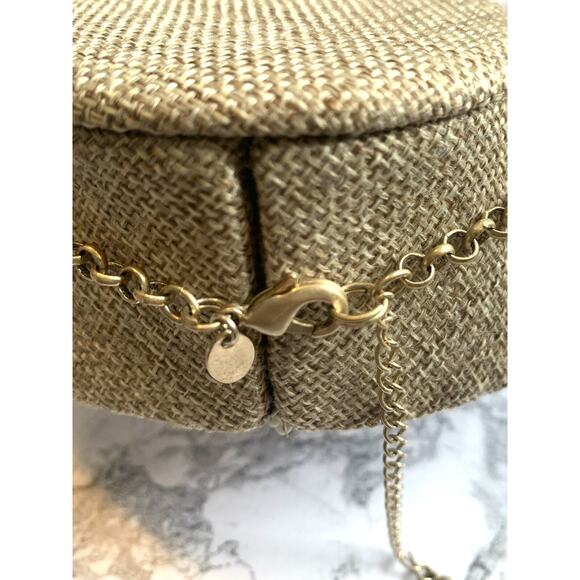 Lia Sophia Cluster Necklace Bollywood Blue & Smoky Cha Cha Beads Max Length 18” - Picture 5 of 6